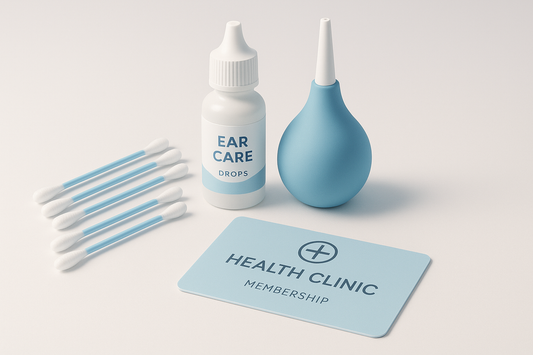 remove the human ear diagram and add a membership card