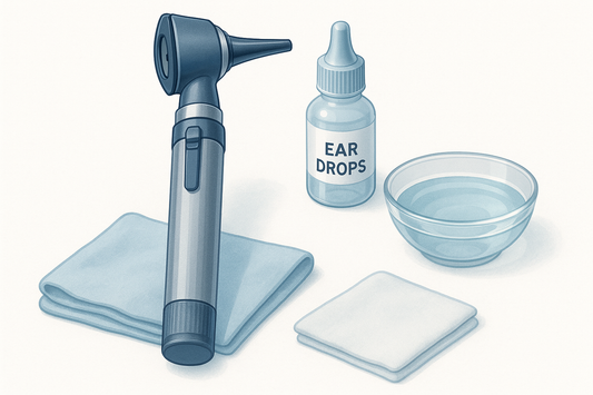 replace the qtips with an otoscope
